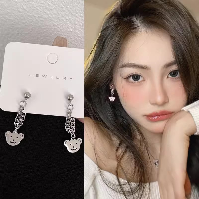 Women's High Sense Niche Temperament Retro Sier Earrings