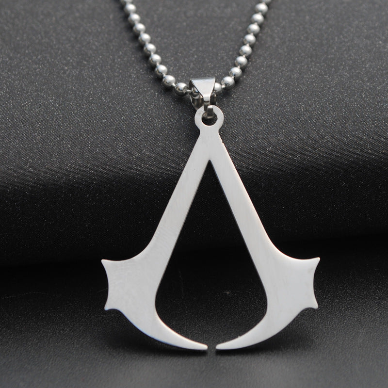 Men's Stainless Korean Style Long Fashion Sweater Pendants