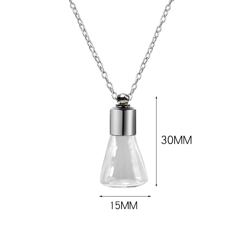 Bottle Twist Wire Can Be Opened Necklaces