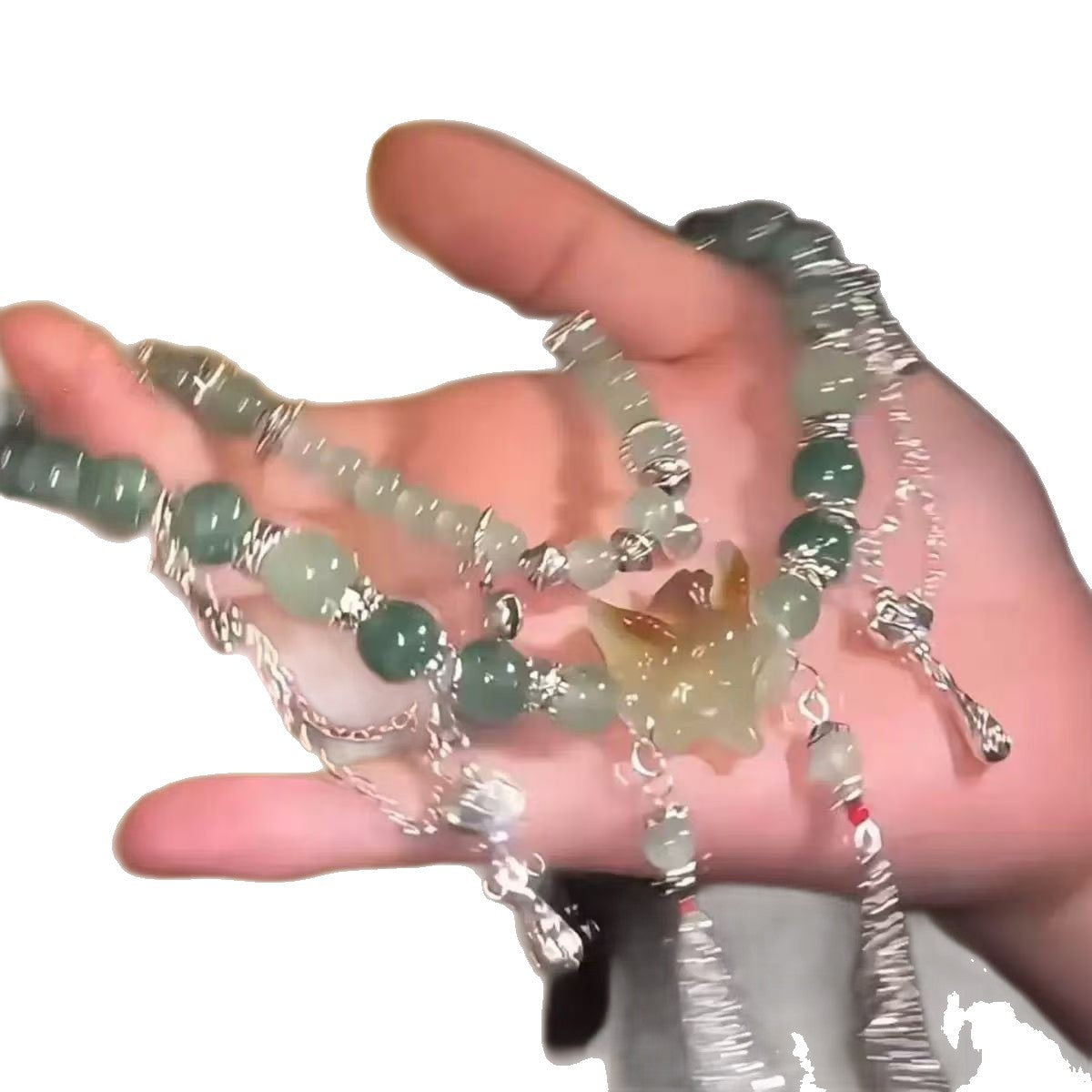 Long Double Female Little Fox Stackable Wearing Bracelets