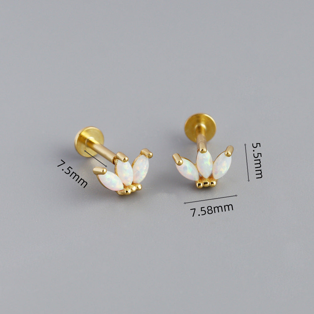 Women's Head Piercing Jewelry High-grade Thread Ear Earrings