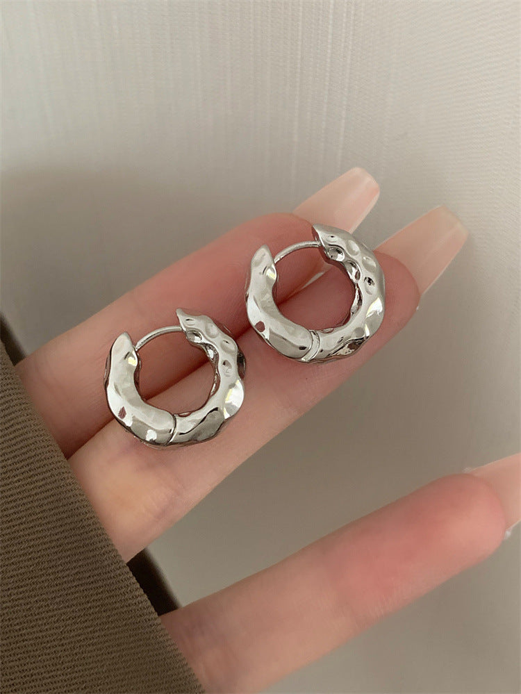 Metal Texture Small Simple Trend Cold Ear Buckle