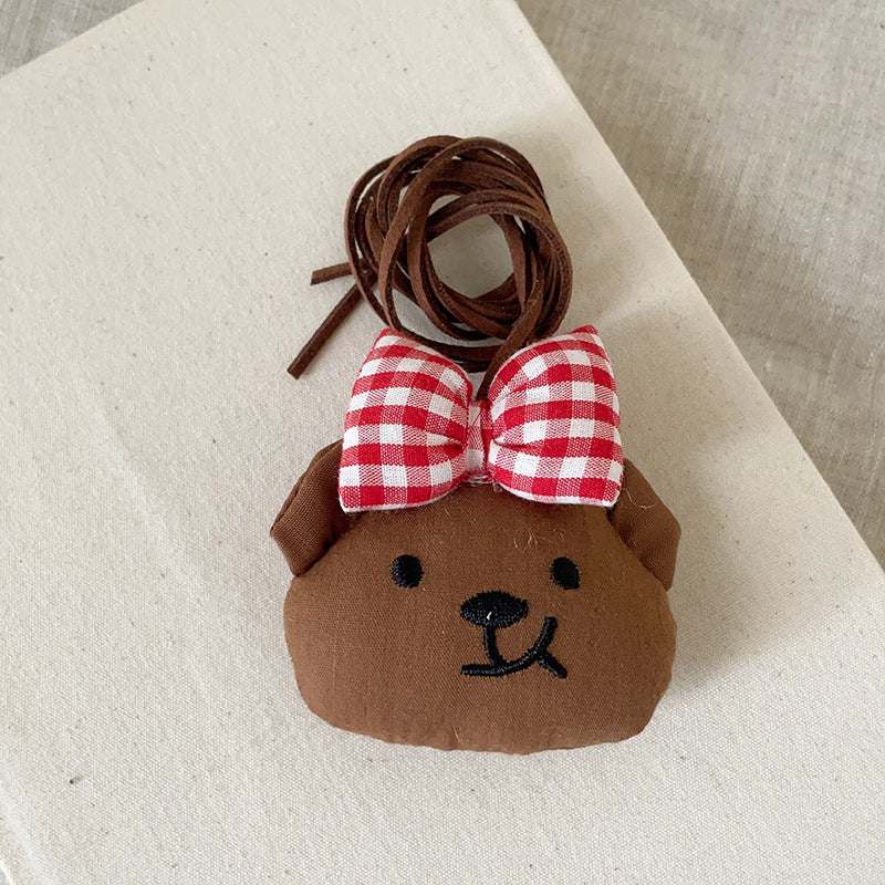 Women's Funny Fabric Three-dimensional Animal Halter Cute Necklaces