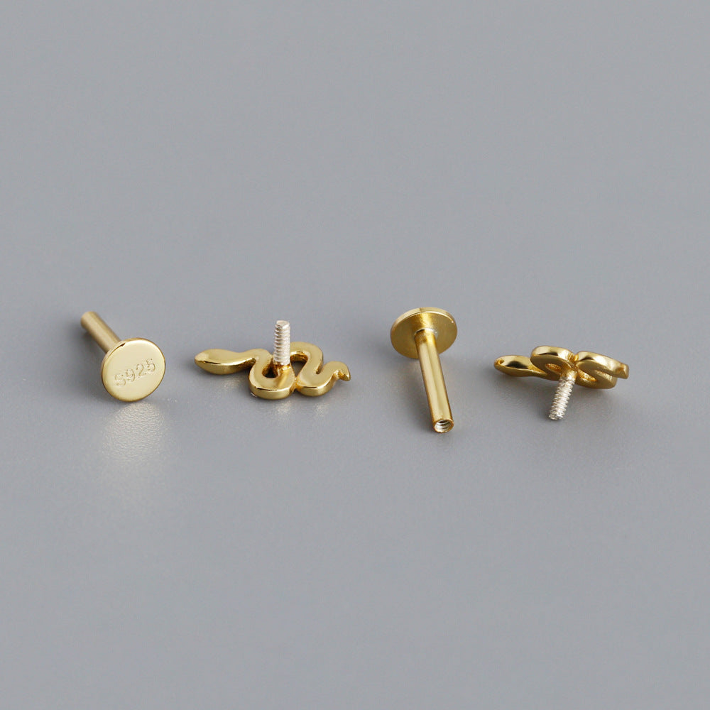 Women's Head Piercing Jewelry High-grade Thread Ear Earrings