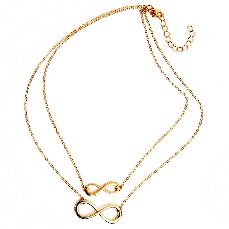 Women's Ornament Fashion Geometric Gold Clavicle Chain Necklaces