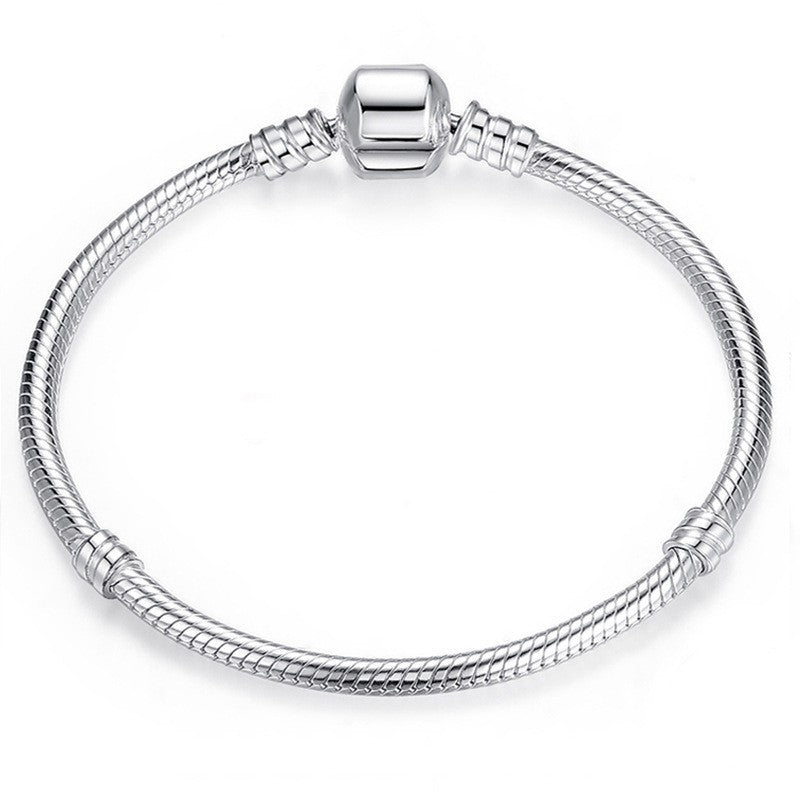 Classic Snake Bone Handmade Basic Chain Bracelets