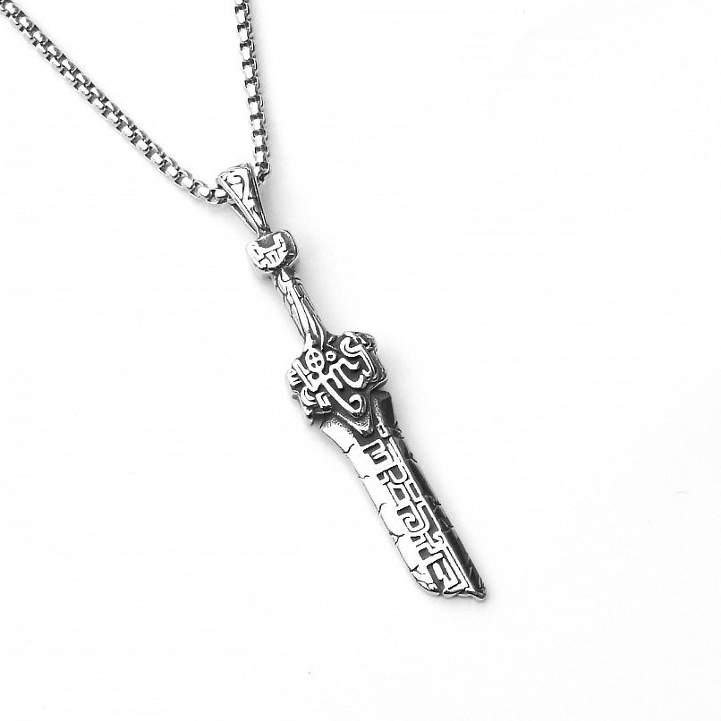 Popular Ornament Vintage Viking Boys Titanium Steel Necklaces