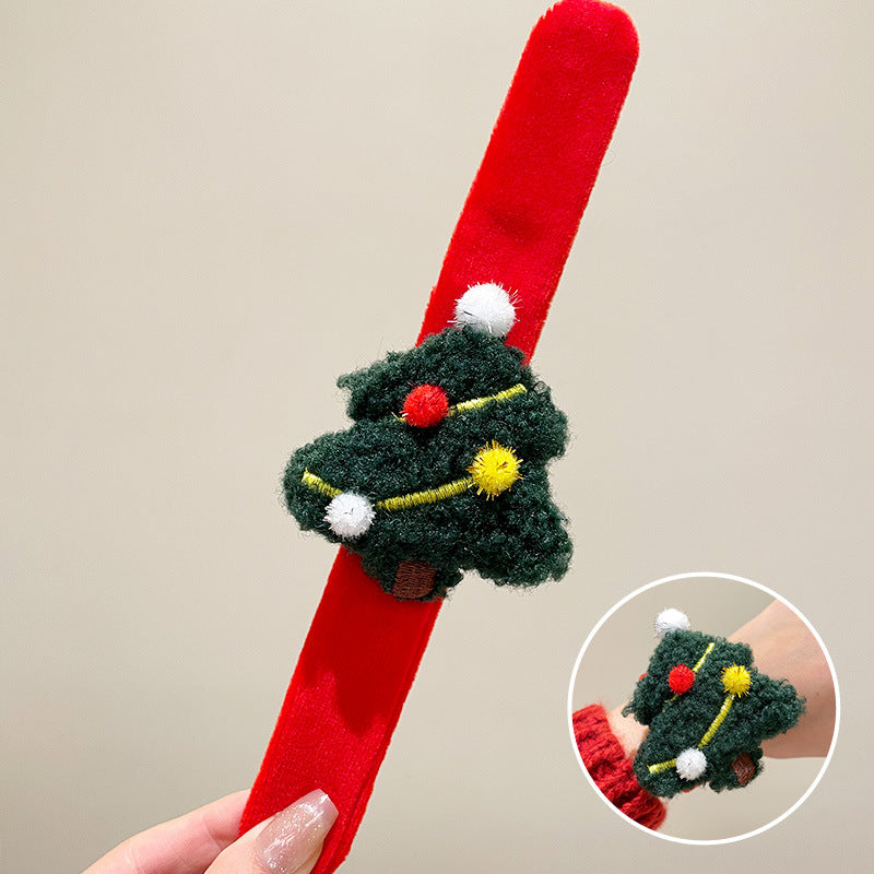 Children's Plush Cute Doll Elk Slap Gift Hair Couple Bracelet