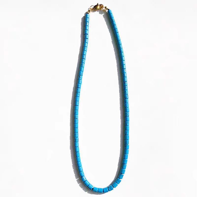 Beaded Turquoise High-grade Clavicle Chain Niche Necklaces