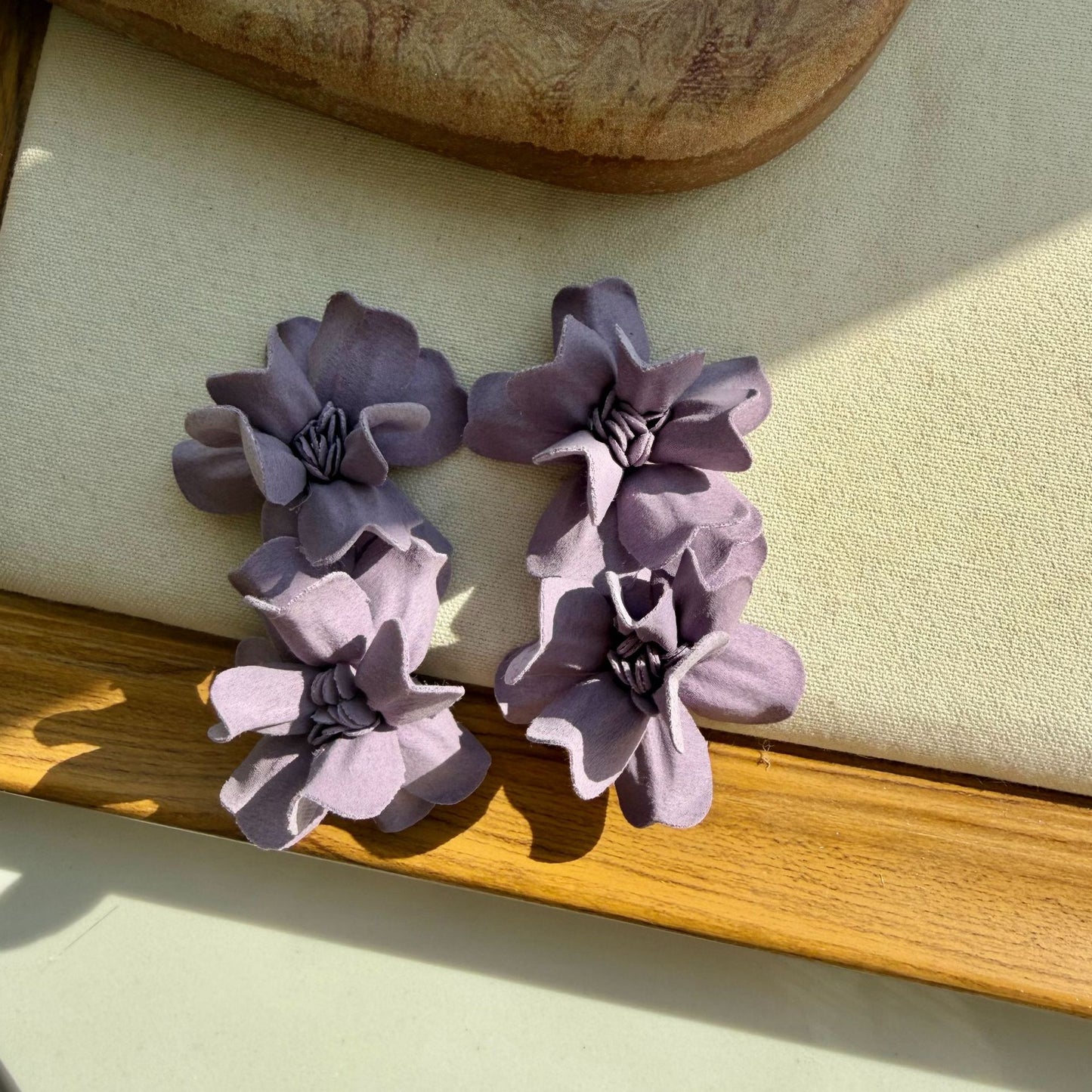 Temperament Vacation Style Atmosphere Female Mori Earrings