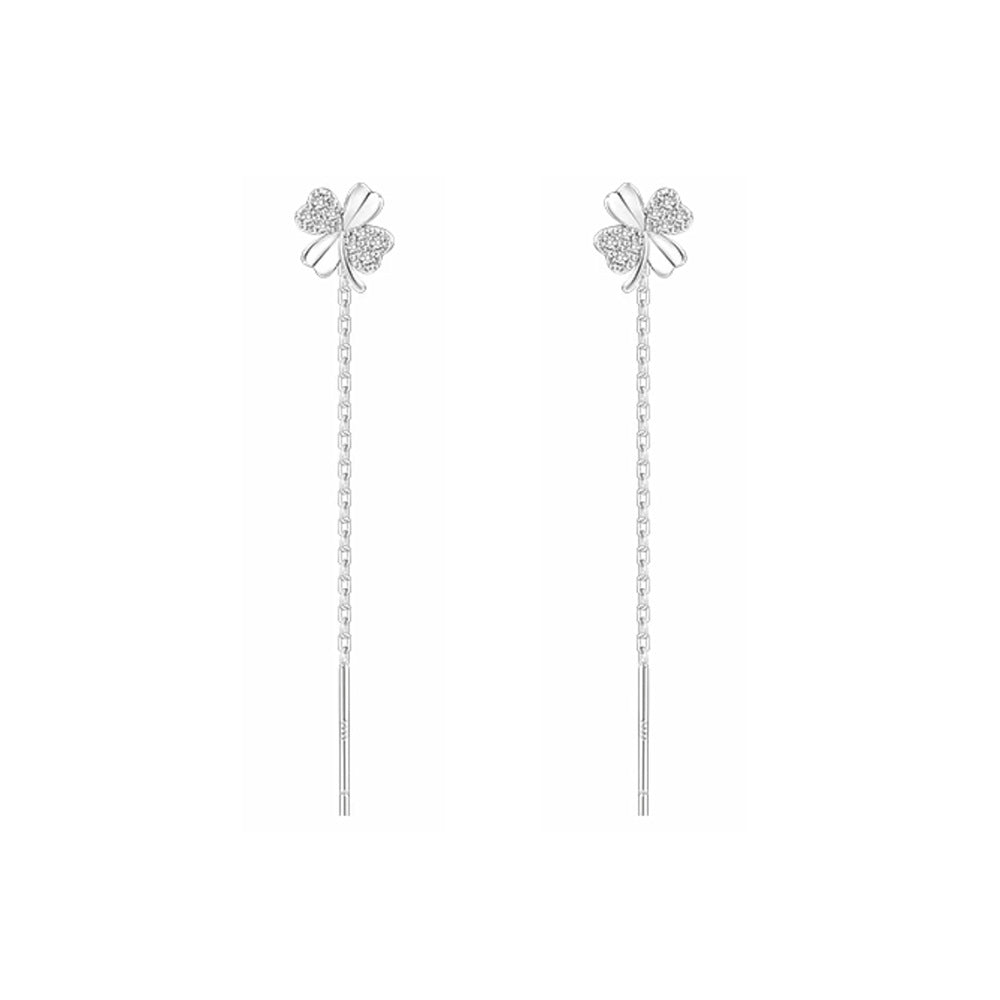Women's Clover Lines Sterling Sier Mori Style Fresh Ear Line