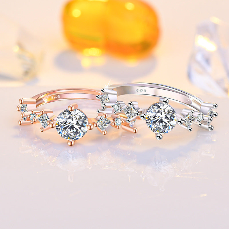 Women's Mild Luxury Fashion Simple Cold Daily Rings