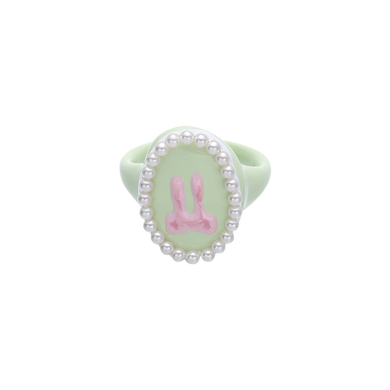 Female Affordable Luxury Style High-grade Drop Oil Rings