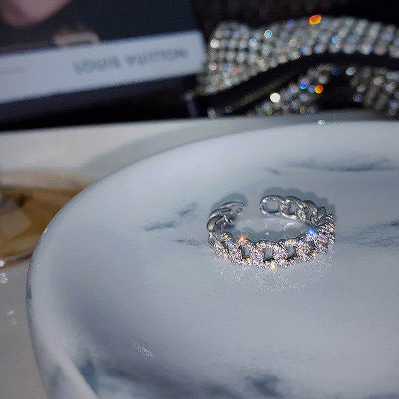 Cold High Sense Light Luxury Minority Design Fashion Rings