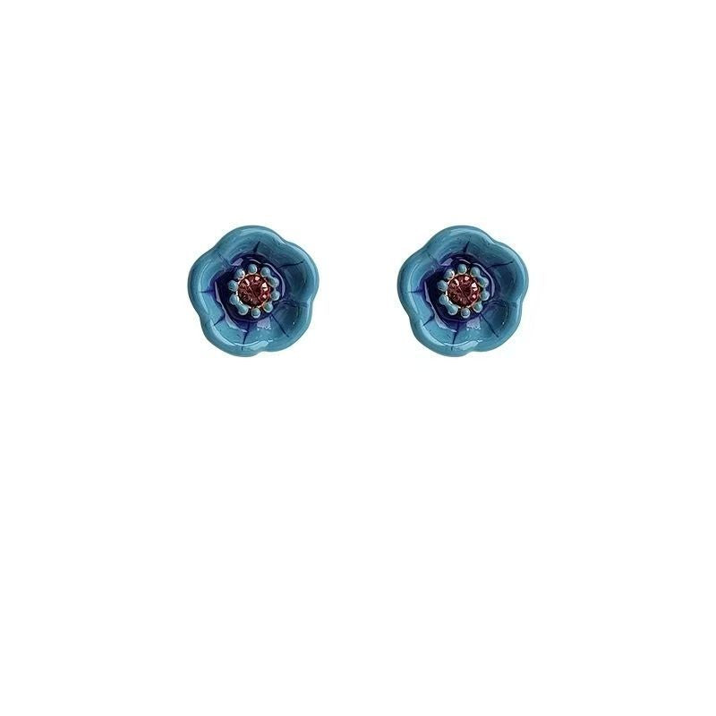 Fresh Sweet Niche Design Exquisite Versatile Daily Commuter Stud Earrings
