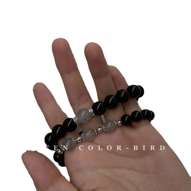 For Couple Retro Style Bead Design Simple Girlfriends Bracelet