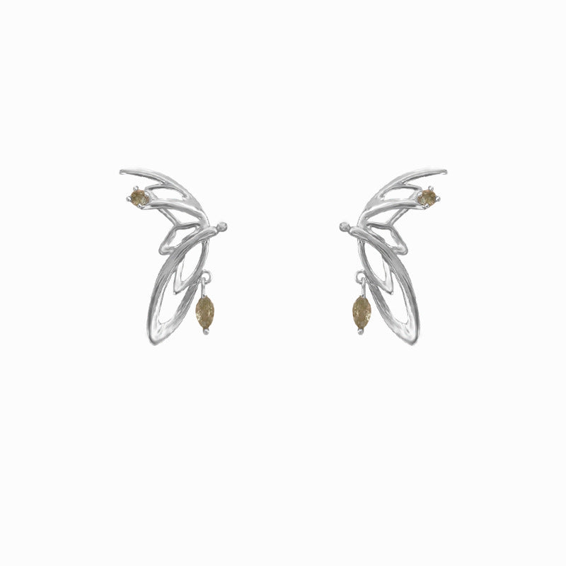 Women's High Sense Niche Temperament Retro Sier Earrings
