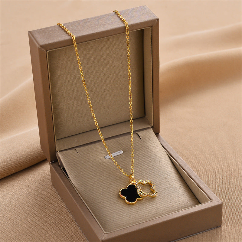 Women's Titanium Steel Ornament Simple Fashion Personality Necklaces