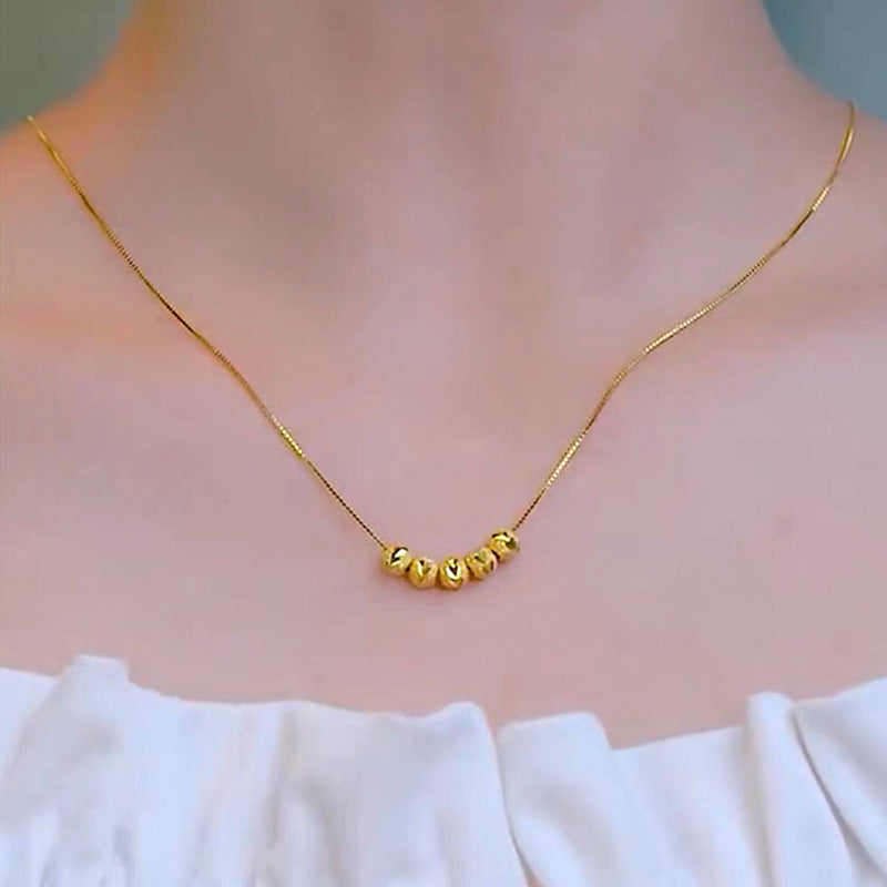 Female Fashion Titanium Steel No Fading Necklaces