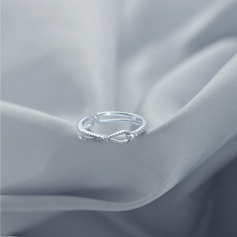 Women's Versatile Exquisite High Sense Light Luxury Minority Cold Ring