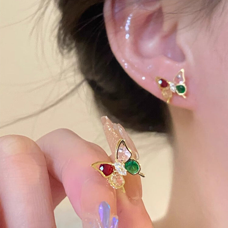 Light Luxury Minority Bow Pearl Graceful Long Earrings