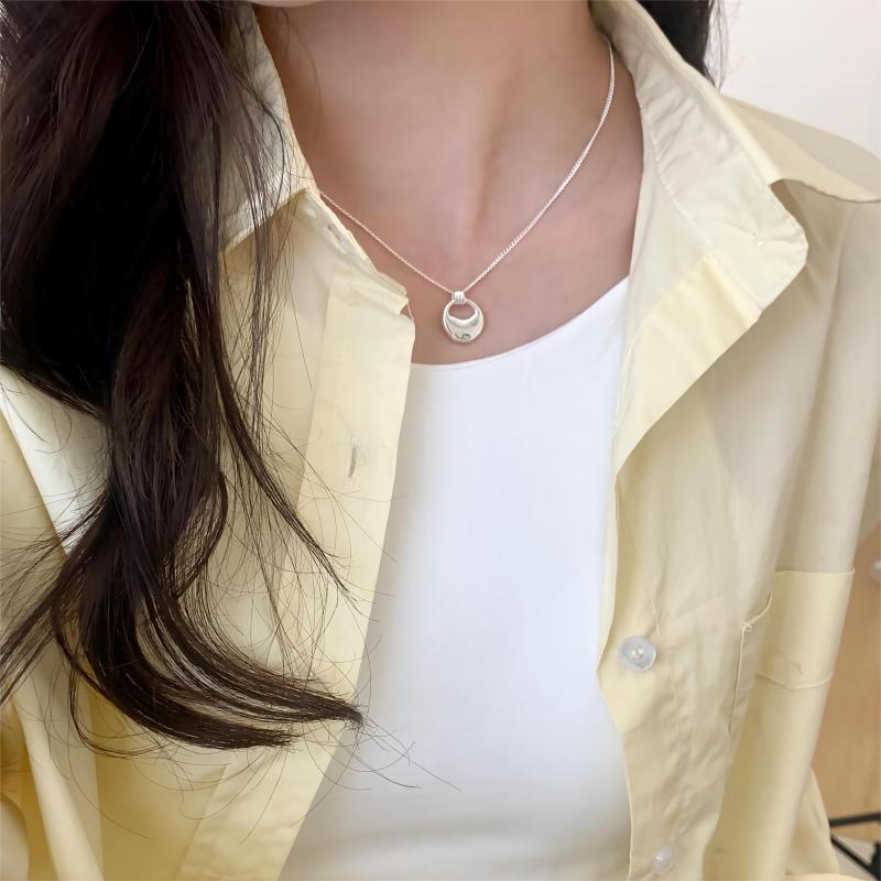 Does Not Fade Female Summer High Sense Minimalist Rhinestone Necklaces