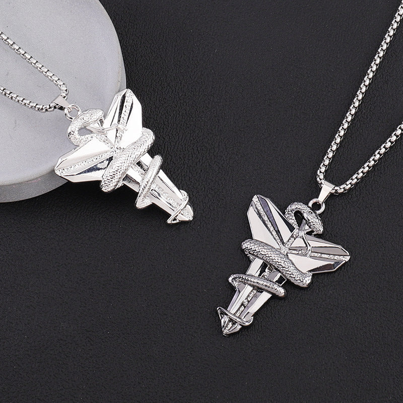 Kobe Viper Mamba Cross Boys Ornament Necklaces