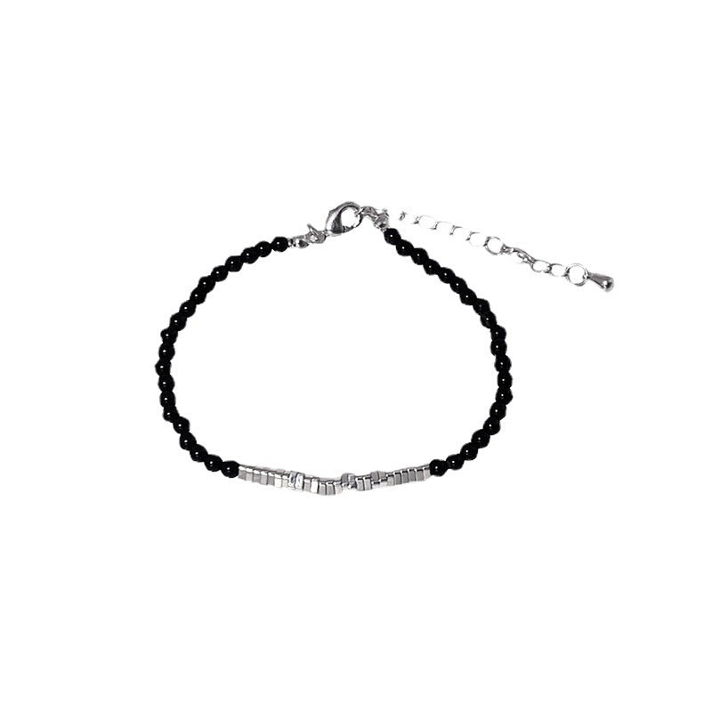 Women's Simple Broken Sier For Temperament Wild Twin Sweet Cool Design Bracelet