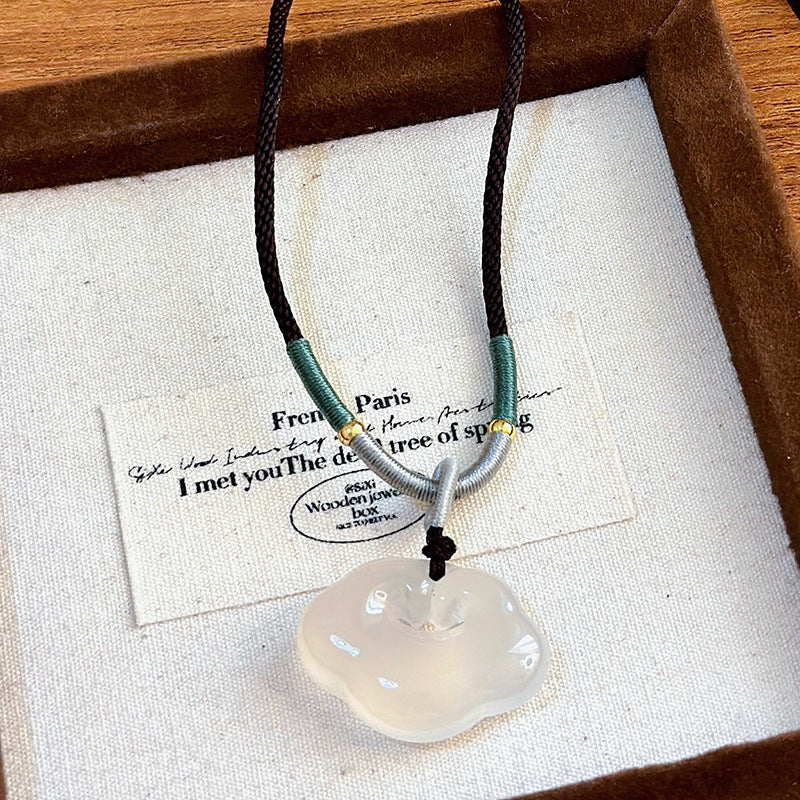 Braid Rope Zen Versatile Antique Clavicle Necklaces