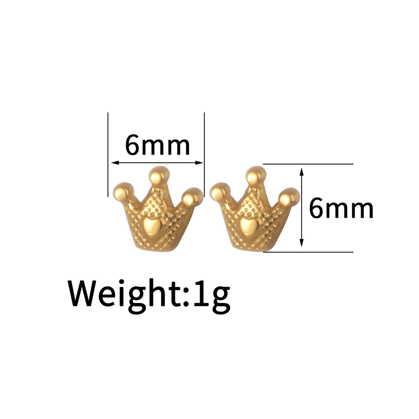 Women's Ear Simple Stainless Steel Animal Bee Earrings
