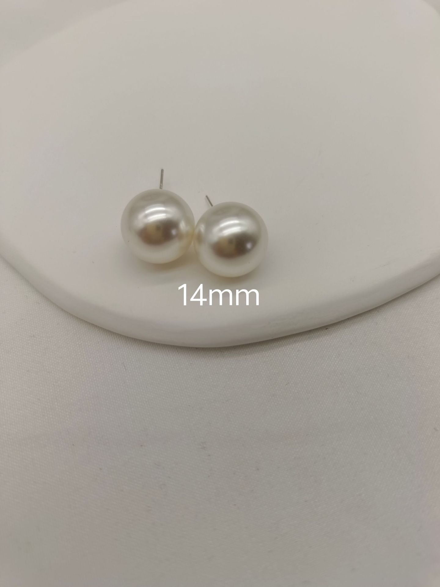 Strictly Selected Ornament High Quality Strong Light Pearl Sier Earrings
