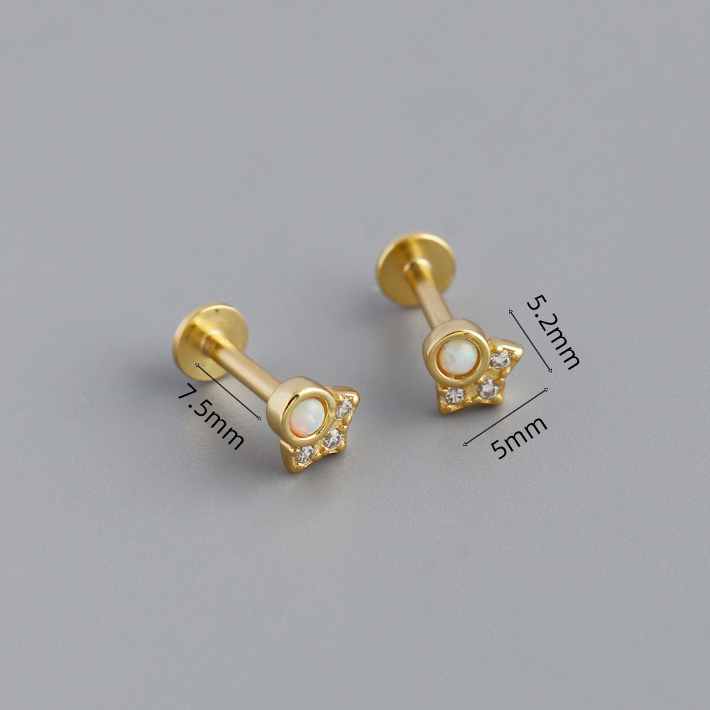 Women's Head Piercing Jewelry High-grade Thread Ear Earrings