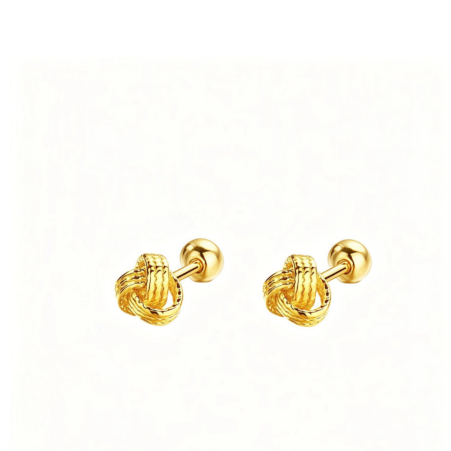 Thread Simple Exquisite Refined Grace Design Stud Earrings
