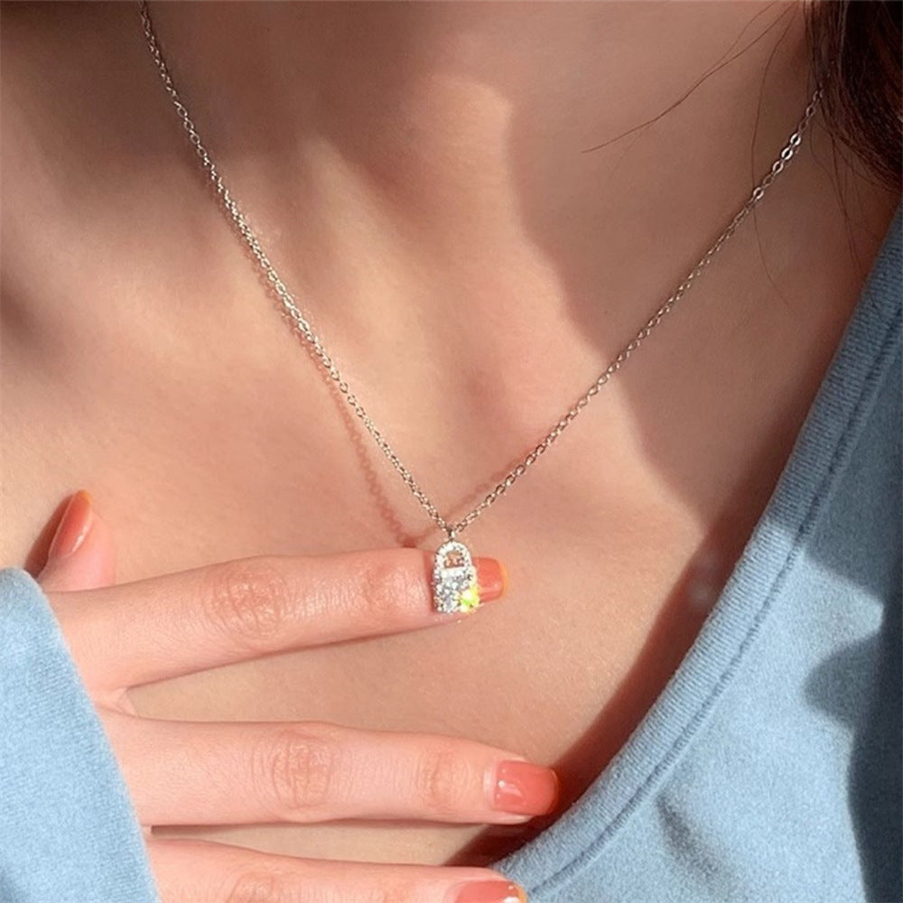 Women's Everyday Joker Sterling Sier Aquamarine Butterfly Necklaces