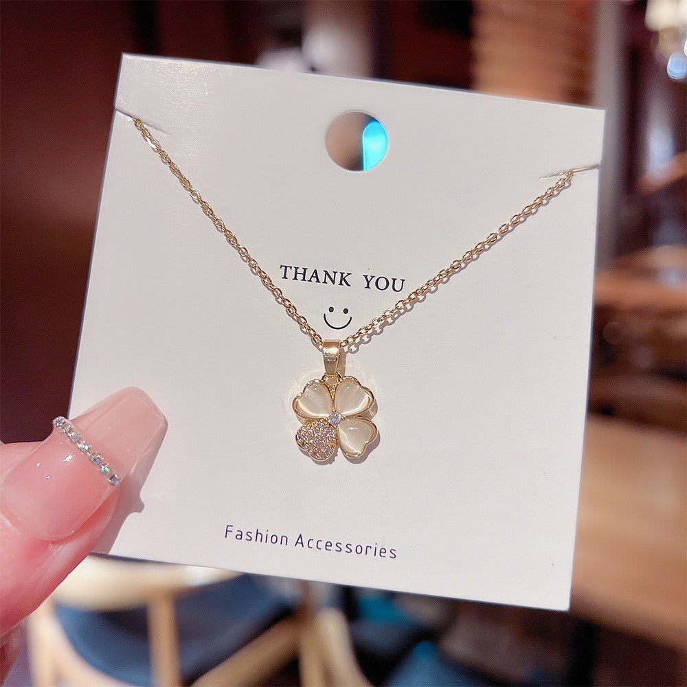 Women's Luxury Titanium Steel For Niche Design Necklaces