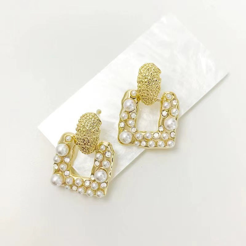 Women's Simple Square High-grade For Geometric Versatile Earrings