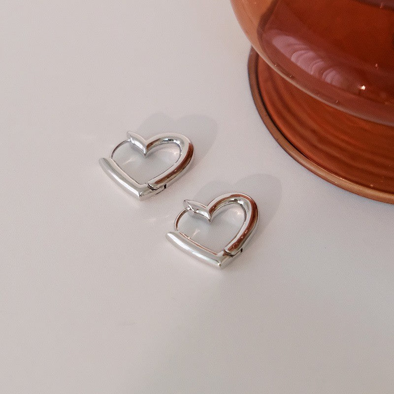 Women's Simple Ear Clip Sterling Sier High-grade Quality Earrings