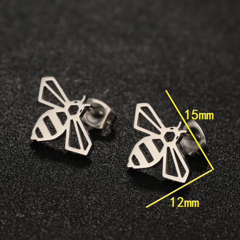 Korean Fashion Sweet Elegant Stainless Steel Rings