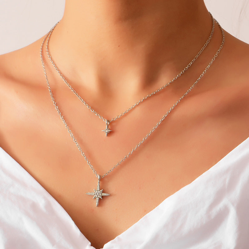 Women's Ornament Personalized Crystal Street Shot Fashion Necklaces