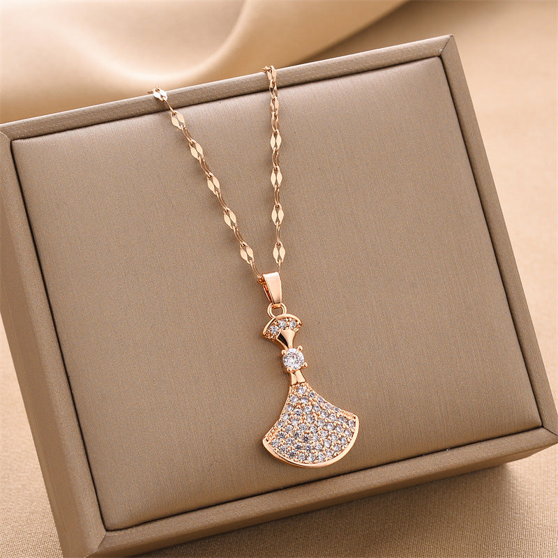 Women's Titanium Steel Ornament Simple Fashion Personality Necklaces