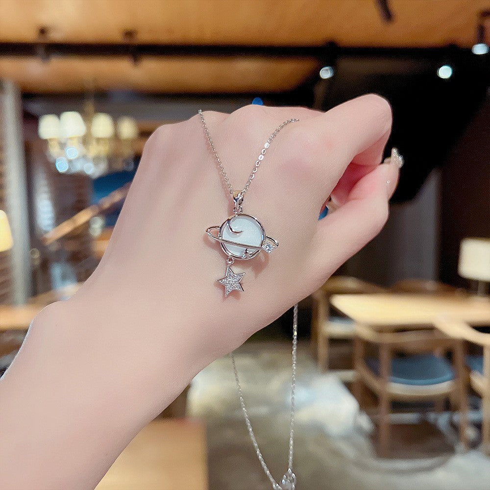 Women's Luxury Titanium Steel For Niche Design Necklaces