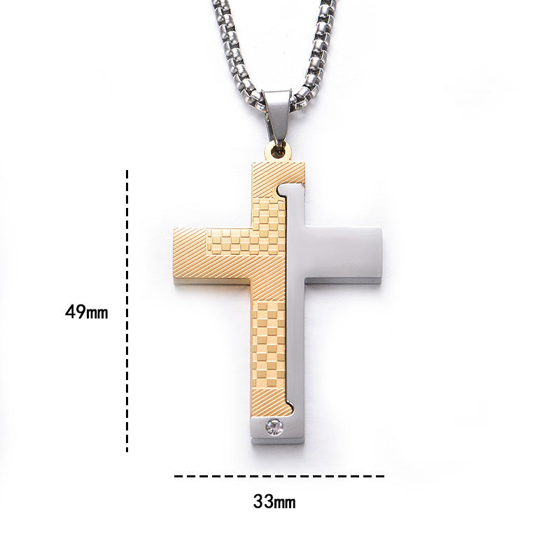Casual Elegant Versatile Matte Cross Source Pendants