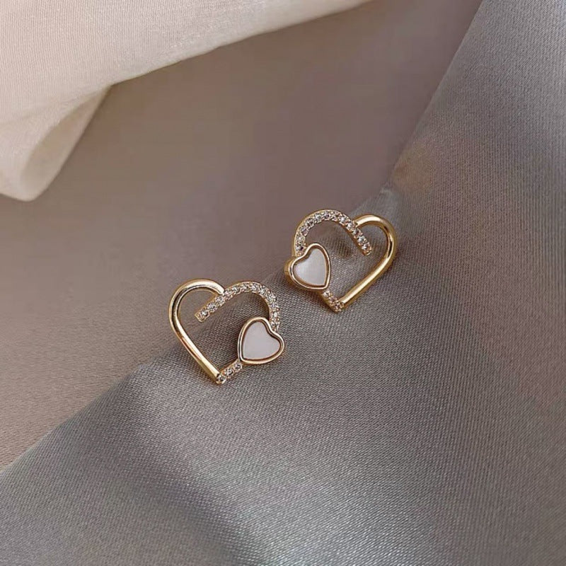 Trendy Female Exaggerated Temperamental Light Luxury Earrings