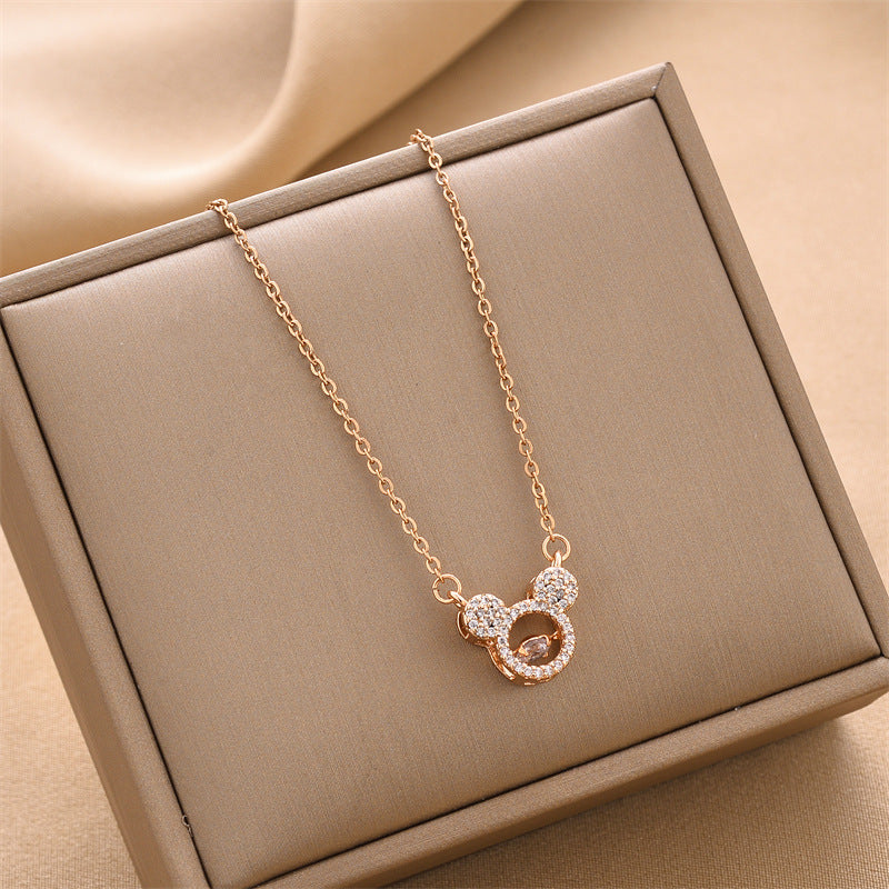 Women's Titanium Steel Ornament Simple Fashion Personality Necklaces