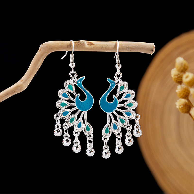Miao Sier Ethnic Totem Phoenix Bell Rings