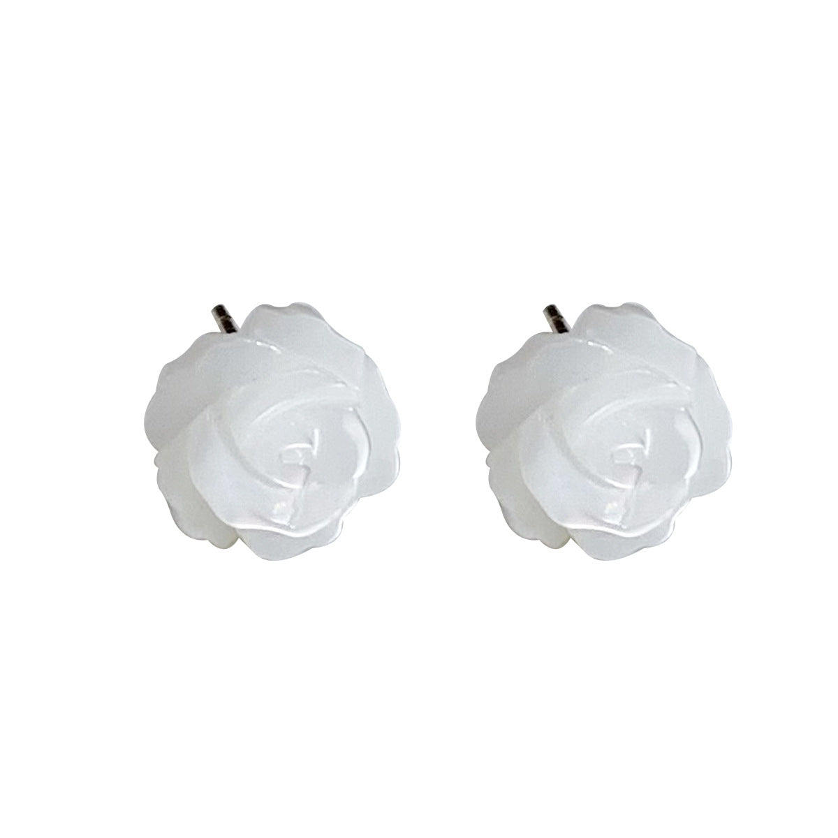 Women's Shell Rose Temperamental Minority High-grade Ornament Earrings