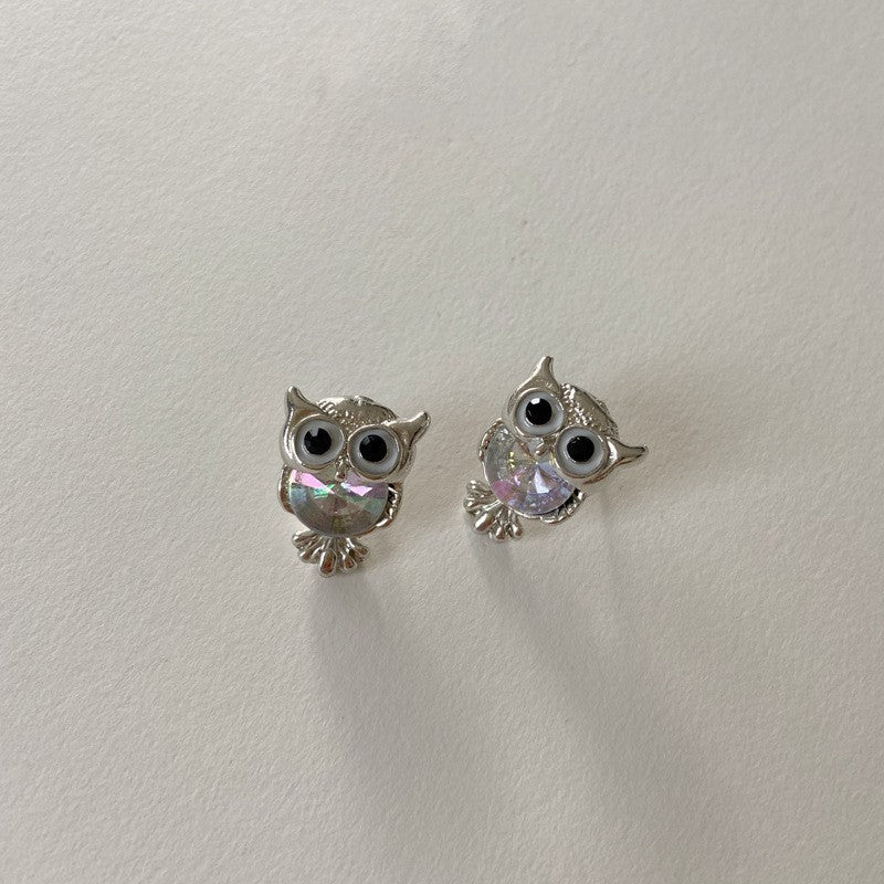 Needle High-grade Pearl Bow Flower Tulip Earrings