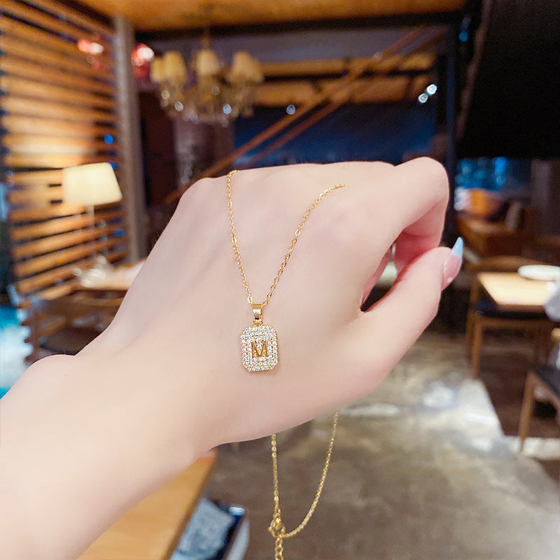 Women's Luxury Titanium Steel For Niche Design Necklaces