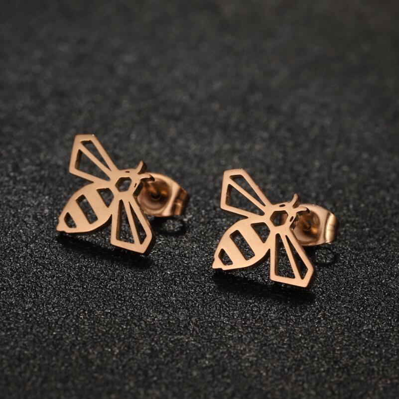 Korean Fashion Sweet Elegant Stainless Steel Rings