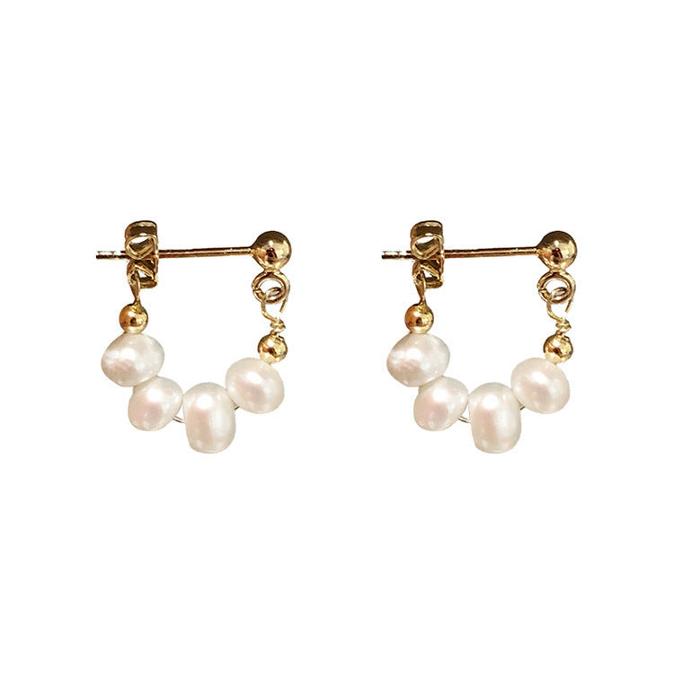 Women's French Elegant High-grade Light Luxury Spring Earrings
